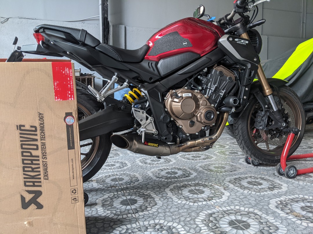 Pô CB650R (Titanium Exhaust)