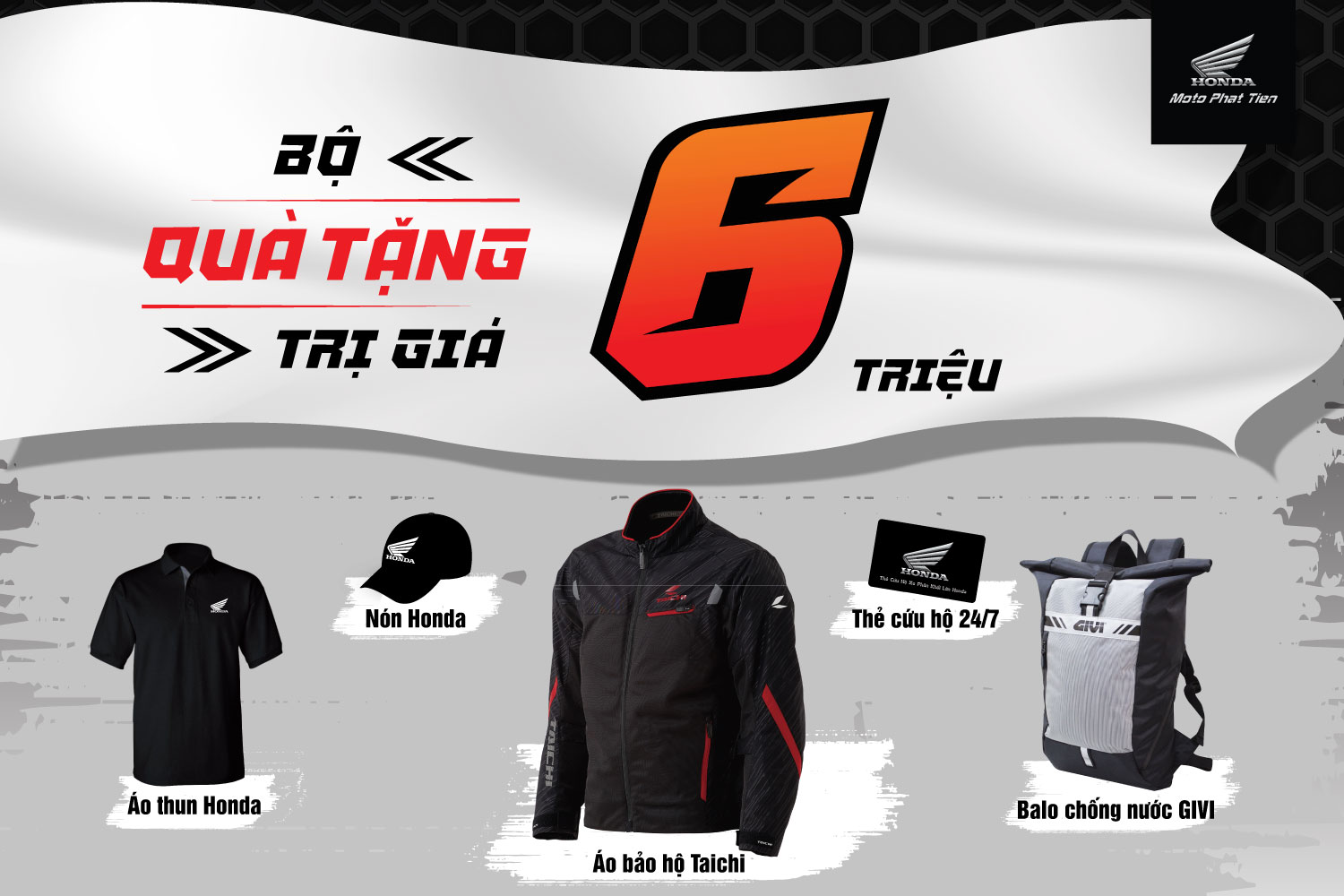 Ưu đãi tại ngay bộ quà tặng trị giá 6.000.000đ