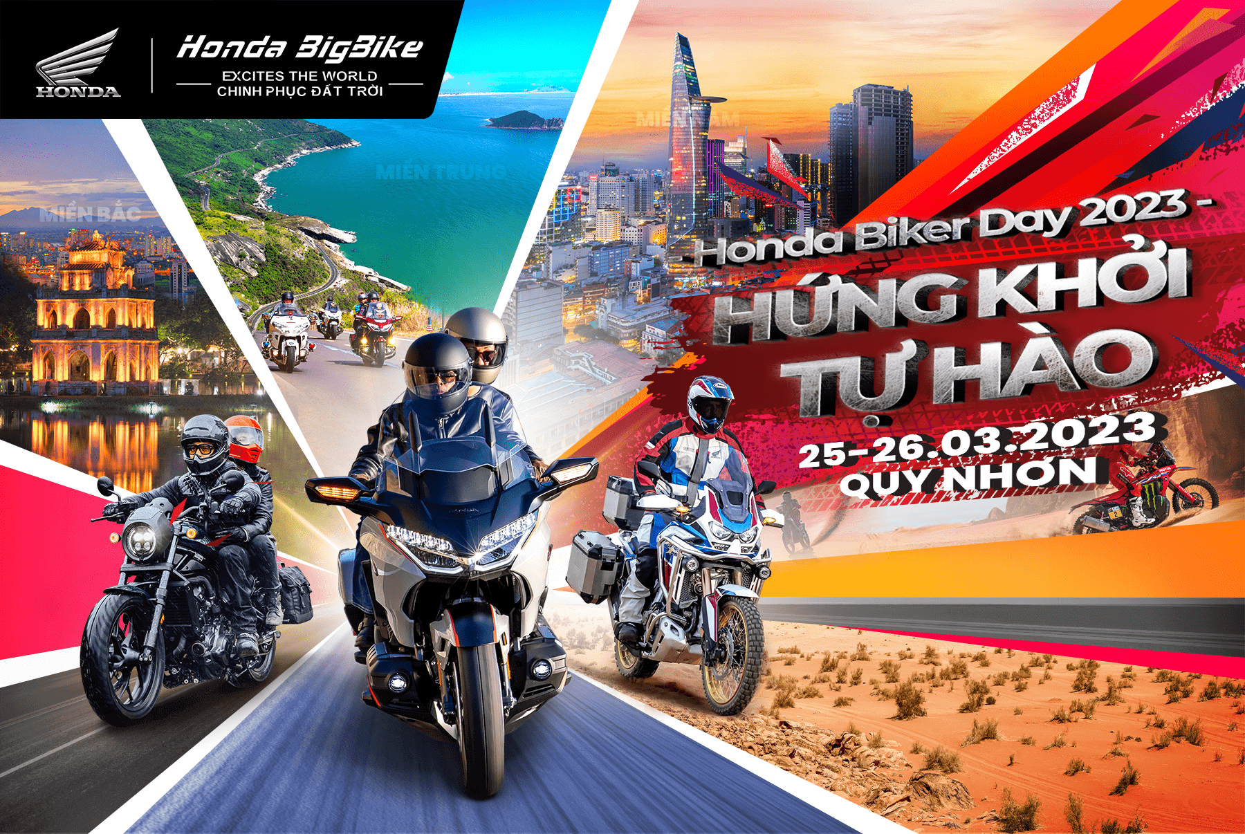 HONDA BIKER DAY 2023 - HỨNG KHỞI TỰ HÀO 